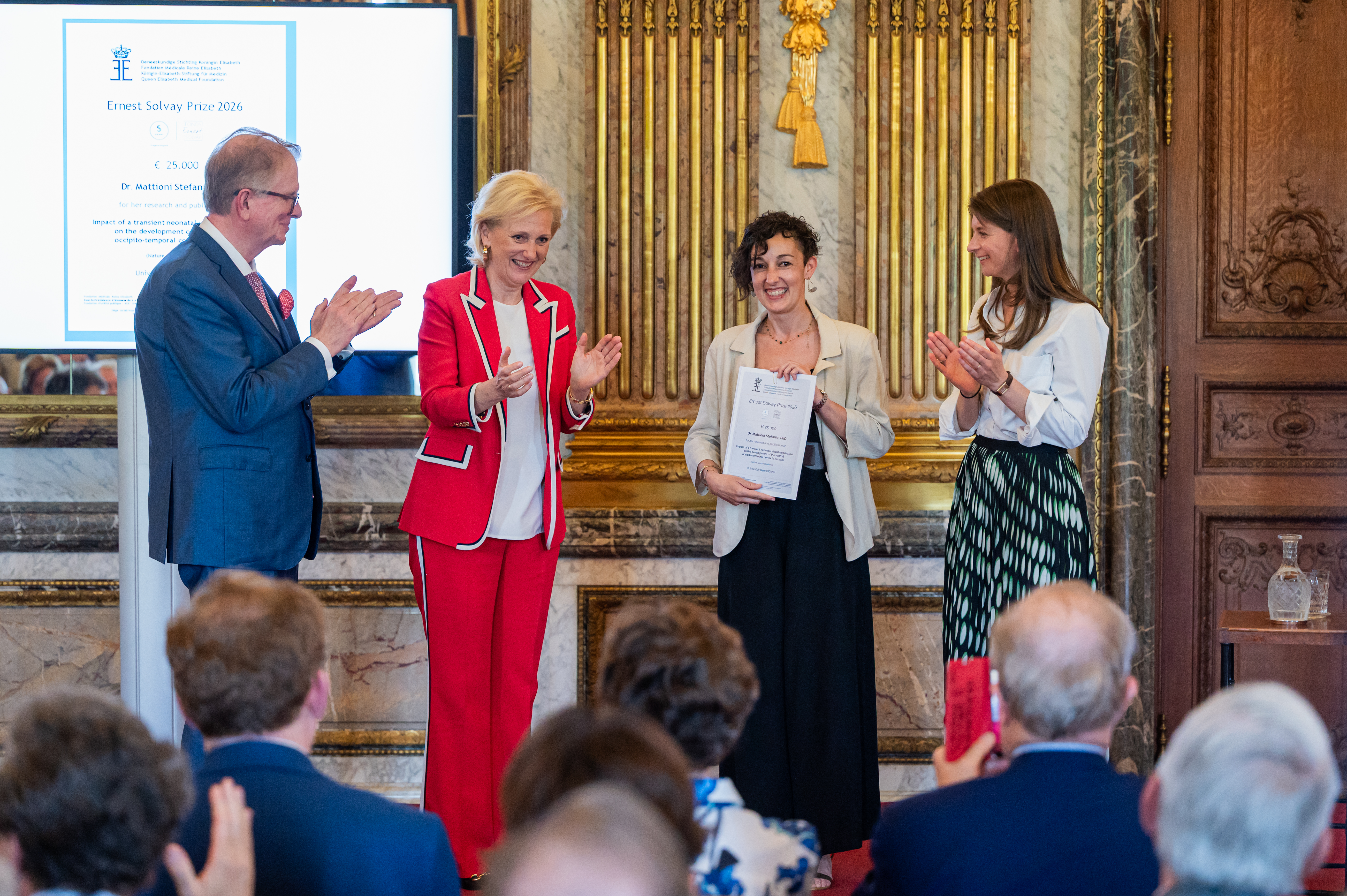 Ernest Solvay Prize Ceremony